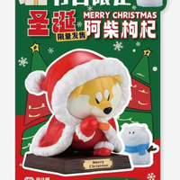 台灣公司貨 免運 可開票  動物星球X西風 阿柴枸杞系列-2023圣誕限定款 手辦 模玩 擺件