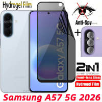 Phim bảo vệ màn hình hydro gel mềm chống nhìn trộm cho Samsung A57 5G, phủ toàn bộ màn hình; phim ri