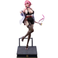 55Cm Resin Pop Studio Gk Genshin Impact Yae Miko Sexy Girl Game Action Figure Statue Ornament Model Garage Kit Toys