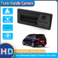 CCD HD Trunk Handle Rear View Camera For Volkswagen Tiguan L Touran L 2017 2018 2019 2020 2021 Car Reverse Parking Monitor