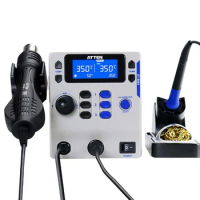 ATTEN ST8865 2 In 1Temperature Adjustable Hot Air Gun Soldering Iron desoldering stations BGA PCB SM