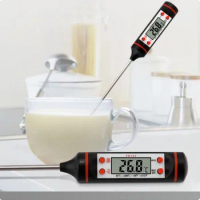 Kitchen Food Baking Digital Thermometer Electronic Probe Type Digital Display Liquid Grill Thermometer