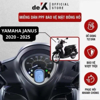 ( mua 1 tặng 1 )  dán xe Janus 2020 - 2025 . Miếng dán PPF bảo vệ mặt đồng hồ xe Yamaha Janus 2020- 