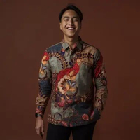 Kharis - Mandalas Kemeja Batik Pria Premium Lengan Panjang L