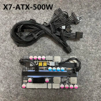 PICO-BOX ATX Switch Power Supply Module 16V-24V Wide Voltage Input X7-ATX High Power 500W DC-ATX Power Supply PSU DC-ATX Module