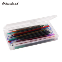 40pcs Water Erasable Pens Fabric Markers Refill Soluble Disappearing Cross Stitch Marker Pen for Dressmaking Sewing Tools