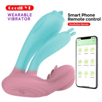 New Wireless Women APP Remote Control Vibrating Panties G Spot Vibrator Clitoris Stimulator Bluetooths Dildo Vibrator Sex Toy