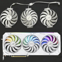 New RTX3090 3080 3070 GPU Fan CF1010U12S 7PIN for ASUS ROG Strix RTX 3070 RTX 3080 RTX 3090 White OC Version Gaming