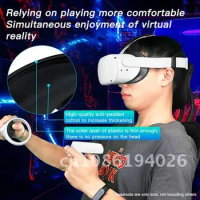 Head Strap for Oculus Quest 2 VR Helmet Soft Headband Cushion Removable Professional VR Headsets Pad for Oculus Quest 2 VR