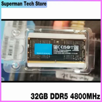 1pcs SODIMM CT32G48C40S5 1.1V Laptop RAM For CRUCIAL Notebook Memory Fast Ship High Quality 32GB DDR5 4800MHz