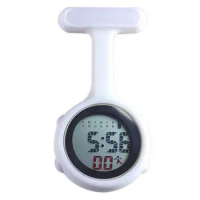 Gift Digital Display Dial Doctor Pocket Watch Electronic Nurse Watch Silicone Digital Clock