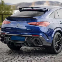 For Mercedes-Benz GLE Class GLE Coupe C167 GLE350 450 GLE53 AMG GLE63 Rear Carbon Fiber Tail Modific