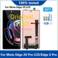 6.7"Original For Motorola Moto Edge 30 PRO X30 LCD Display Touch Screen Digitizer For Moto Edge 20 Pro XT2153-1 Edge S Pro LCD