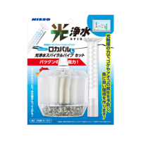【NISSO 尼索】除綠水除氨巨蛋 L(氣動式 水中 過濾器 蛋型 水妖精)