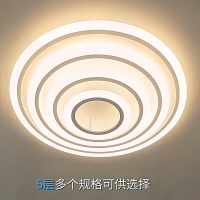 客廳燈2022新款簡約現代大氣家用LED圓形大客廳燈圓頂大燈吸頂燈
