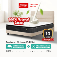[Anti-Static+Natural Latex + FC103 Set Penuh] Goodnite Statfree Posture Nature 11inch Pocket Spring 