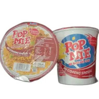 Pop Mie Goreng Spesial 77gr, Pop Mie Goreng Mi Goreng 77gr Pop Mie Goreng Spesial 77gr (Merah Tua)