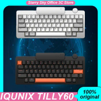 Iqunix Tilly60 Mechanical Keyboard Super Series Aluminum Alloy Wireless 3mode Fr4 Customized Gaming Keyboard Laptop Accessories