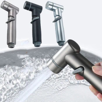 1pcs ABS Spray Shower Head 140*60mm Handheld Toilet Bidet Douche Duarble Bathroom Sprayer For Washing Floor Cleaning