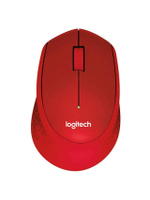 เมาส์ไร้สาย (สีแดง) รุ่น M331 Silent Plus