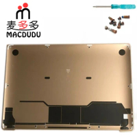 New Silver Space Gery Gray Gold For Macbook Air Retina 13" A1932 Lower Bottom Case Cover 2018 2019 EMC 3184 MRE82