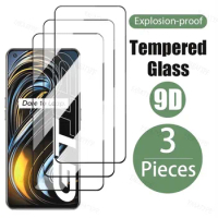 3Pcs For Realme GT3 Tempered Glass For Realme GT Neo 5 Neo5 SE 3 3T 2 GT2 Flash Screen Protector Protective Glass Film