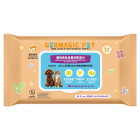 GERMAGIC PET - 寵物長效抗菌消毒濕巾 80片 <此日期前最佳：2028.2> 1包