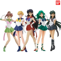 Genuine Bandai Meiou Setsuna Sailor Moon Anime Figure Sailor Saturn Kino Makoto Tenoh Haruka Figure Shfiguarts Action Model Toy
