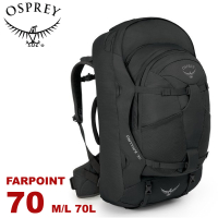 【OSPREY 美國 Farpoint 70 M/L 旅行子母背包《火山灰》70L】雙肩背包/後背包/行李箱/登山/自助旅遊