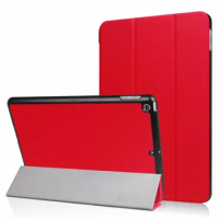 100PCS/Lot Luxury Folio Stand PU Case For iPad 9.7'' New 2017 Version Slim Cover ptotective case shell By DHL Fedex