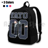 Yato God-Noragami Jersey Outdoor Hiking Backpack Waterproof Camping Travel Noragami Stray Delivery God Yato Godness War Wethrin