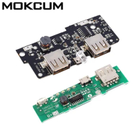 5V 2.1A Power Bank Circuit Board PCB Power Charger Module Step Up Boost Power Supply Module DIY 18650 Battery For Xiaomi