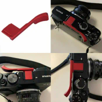 Thumbs up Grip for Fuji X-E4 X-E3 Camera Fujifilm Black Red Aluminum Hot Shoe Grip