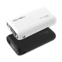 POLYWELL 雙向快充行動電源 20000mAh 18W 雙USB Type-C 多設備同時充電