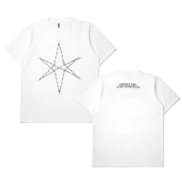 BAND - Bring Me The Horizon Mesh Hex White - T shirt Kaos - Cotton Combed 24s adem