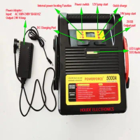 Truck Compact Jump Starter Lithium Led Heavy Duty Car Rescue Tool Emergency Starting Power Bank Jump