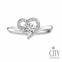 【City Diamond 引雅】『戀愛節奏』30分 華麗鑽石戒指/求婚鑽戒