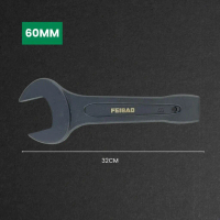 Toko komisi diskon tinggi Kunci Pas Ketok Pukul F11-210J 60MM / Slogging Open End Wrench 30mm-90mm /