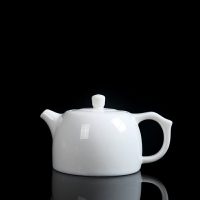 德化陶瓷茶壺白瓷西施壺功夫茶具家用手工羊脂玉小茶壺帶過濾單壺