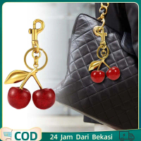 Gantungan Tas Cherry Gantungan Cerry Gantungan Tas Cherry Red Tas Pesona Lucu Mini Bag Keychain