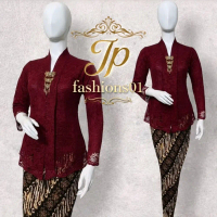 KEBAYA KARTINI BROKAT/KEBAYA WISUDA/KEBAYA LAMARAN/KEBAYA FLOY BROKAT/KEBAYA PESTA/KEBAYA KARTINI FL