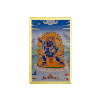 【十相自在】銅箔隨身護身卡(金剛手菩薩)
