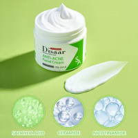 Disaar Anti-Acne Face Cream 120g Whitening Repair Fade Acne Marks ant-inflammatory Moisturizing For Rough Bumpy Skin