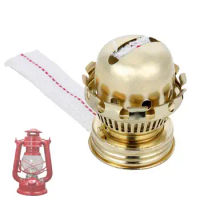 Oil Lamp Burner Replacement 38 Holes Lamp Oil Lantern Parts Metal Kerosene Lantern Accessories For Vintage Oil Lamps To Hold