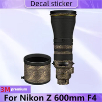 For Nikon Z 600mm F4 Decal Skin Vinyl Wrap Film Camera Lens Body Protective Sticker Coat For NIKKOR Z 600 F/4 TC VR S 600/4 Lens