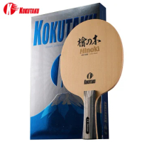 KOKUTAKU FIRE SEEDS HINOKI Table Tennis Blade 9 Ply Pure Hinoki Ping Pong Racket Pingpong Paddle for Fast Attack