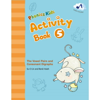 姆斯Phonics Kids Activity Book 5 (with Caves WebSource) 敦煌書局 9786269520930華通書坊/姆斯