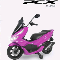 Motor Aki Anak PMB Honda PCX Warna Pink