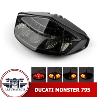 ไฟท้าย LED ไฟเลี้ยว ไฟเบรก DUCATI Monster 795 796 659 696 1100 2010-2016