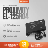 Reader 125KHz Proximity RFID Card Tag Pembaca Kartu Plug n Play USB EM4100 EM4001